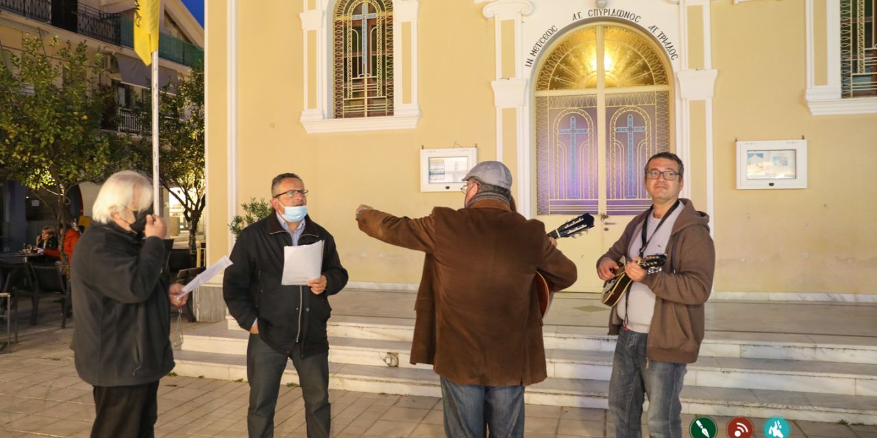 Λαζαρικά κάλαντα από τους κανταδόρους της Λειβαθούς [15.04.2022]