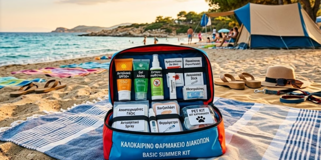 Βαλίτσα, μαγιό και… τα απαραίτητα του καλοκαιρινού φαρμακείου