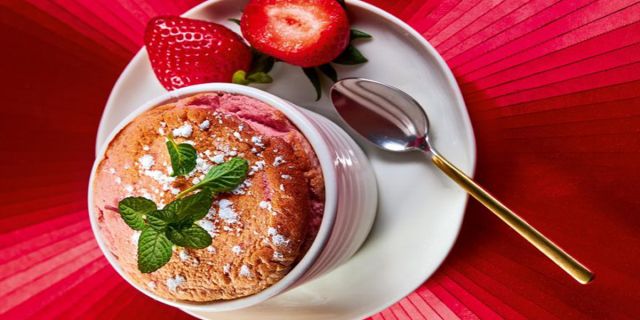 Συνταγή για σουφλέ φράουλας