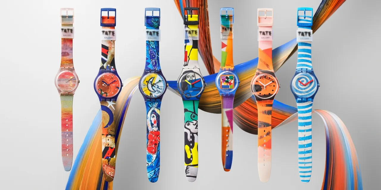 Swatch X Tate Gallery: Εκεί που η τέχνη της ωρολογοποιίας συναντά τα fine arts