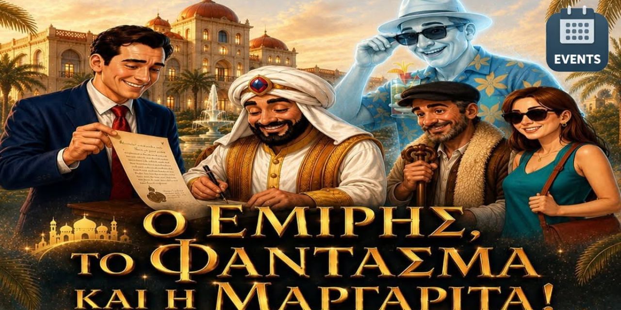 Θεατρική ομάδα Βαλλιάνειου Λυκείου Κεραμειών: «Ο Εμίρης, το φάντασμα και η Μαργαρίτα»