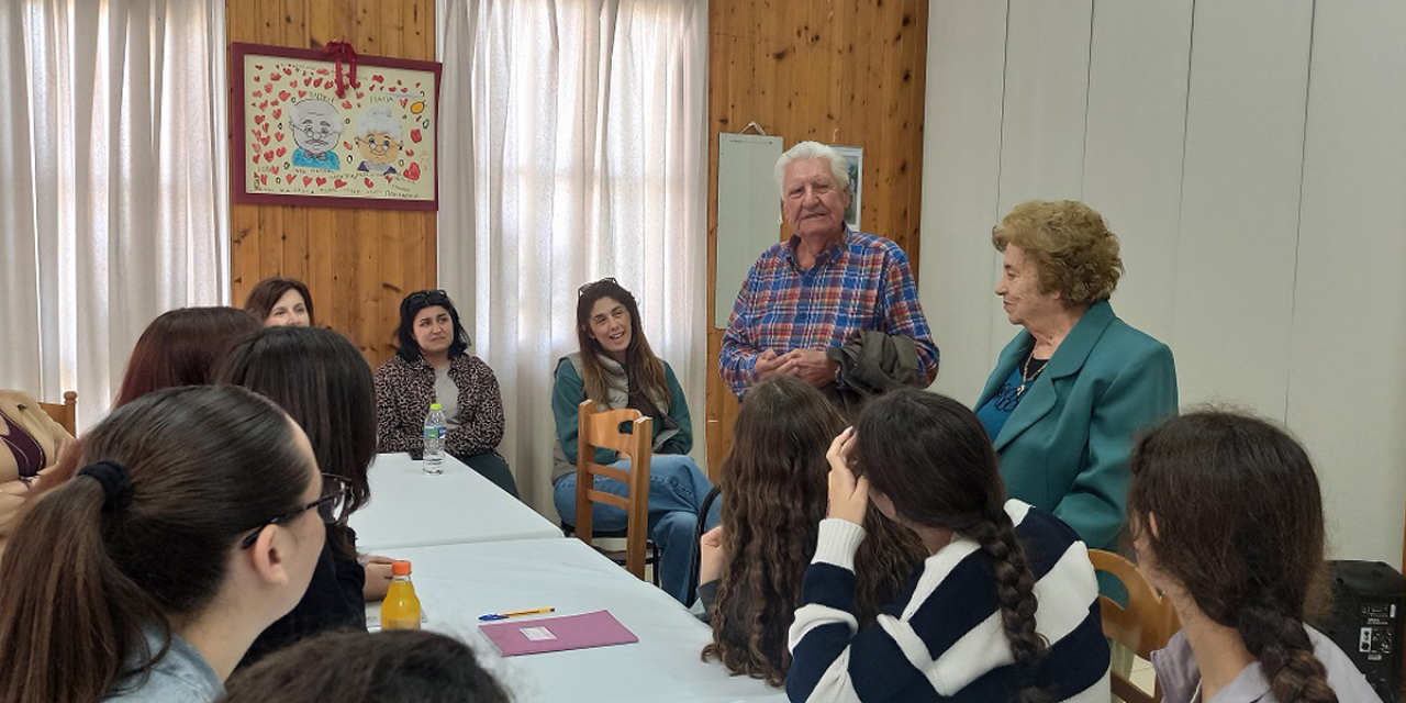 Επίσκεψη του 2ου Γυμνασίου Αργοστολίου στο ΚΑΠΗ Αργοστολίου