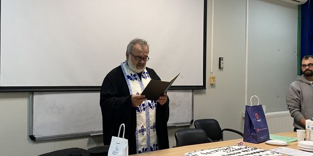 Κοπή Πρωτοχρονιάτικης πίτας του Φοιτητικού Συλλόγου του Τμήματος Ψηφιακών Μέσων και Επικοινωνίας [20.01.2023]