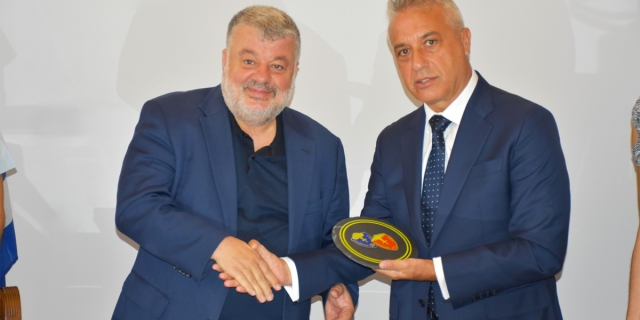 Επίσκεψη αντιπροσωπείας της Ιταλικής Μεραρχίας Acqui στον Δήμαρχο Αργοστολίου