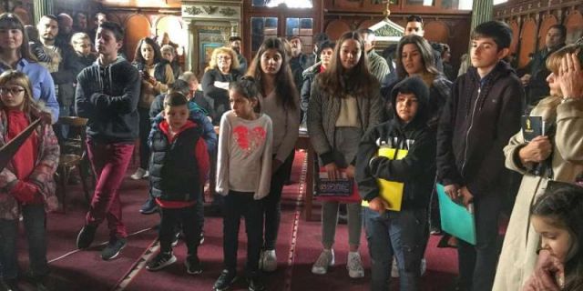Ο Πολιτιστικός Σύλλογος Αγκώνα έκοψε την πρωτοχρονιάτικη πίτα του