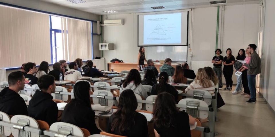 Erasmus+: Δημιουργικά Workshops από την Επίκουρη Καθηγήτρια Catarina Lélis στο Τμήμα Ψηφιακών Μέσων και Επικοινωνίας
