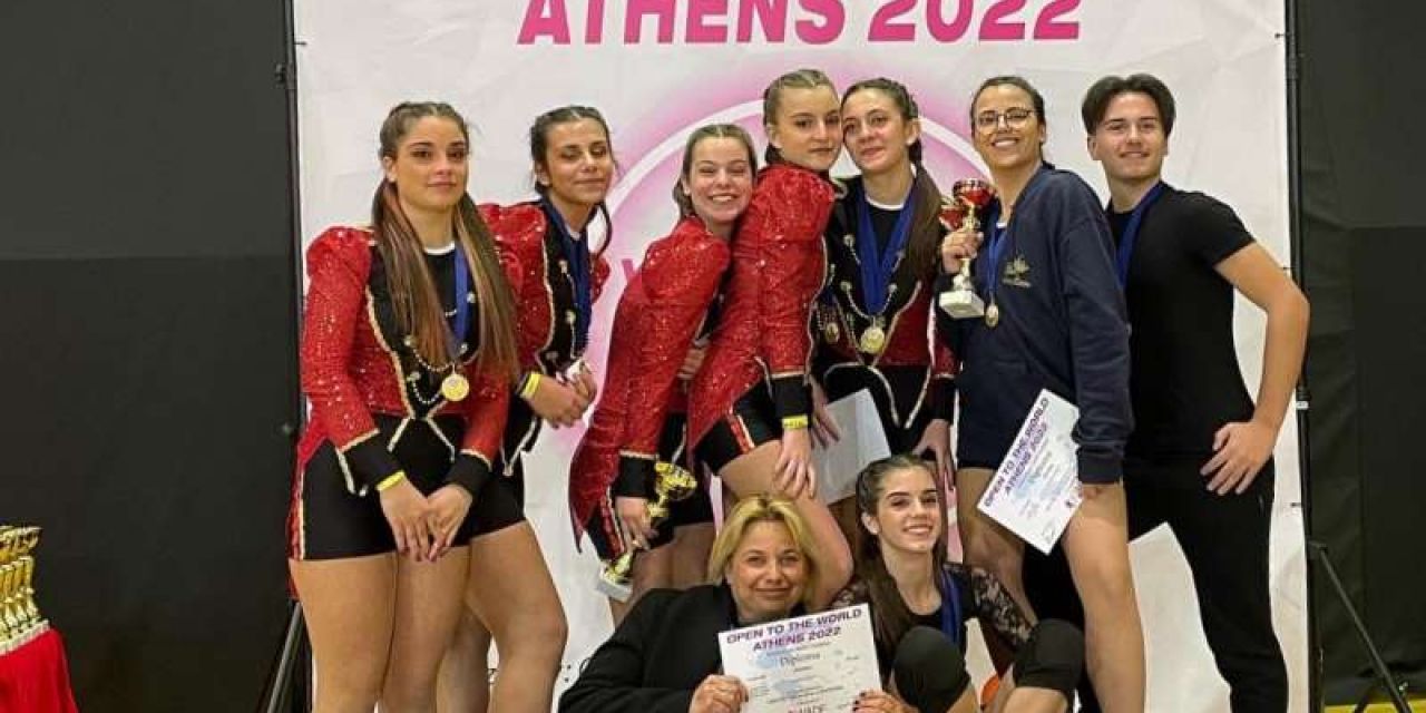 Εξαιρετική εμφάνιση στο διαγωνισμό WADF Competition από τη Σχολή χορού Ελισάβετ Λιβιεράτου