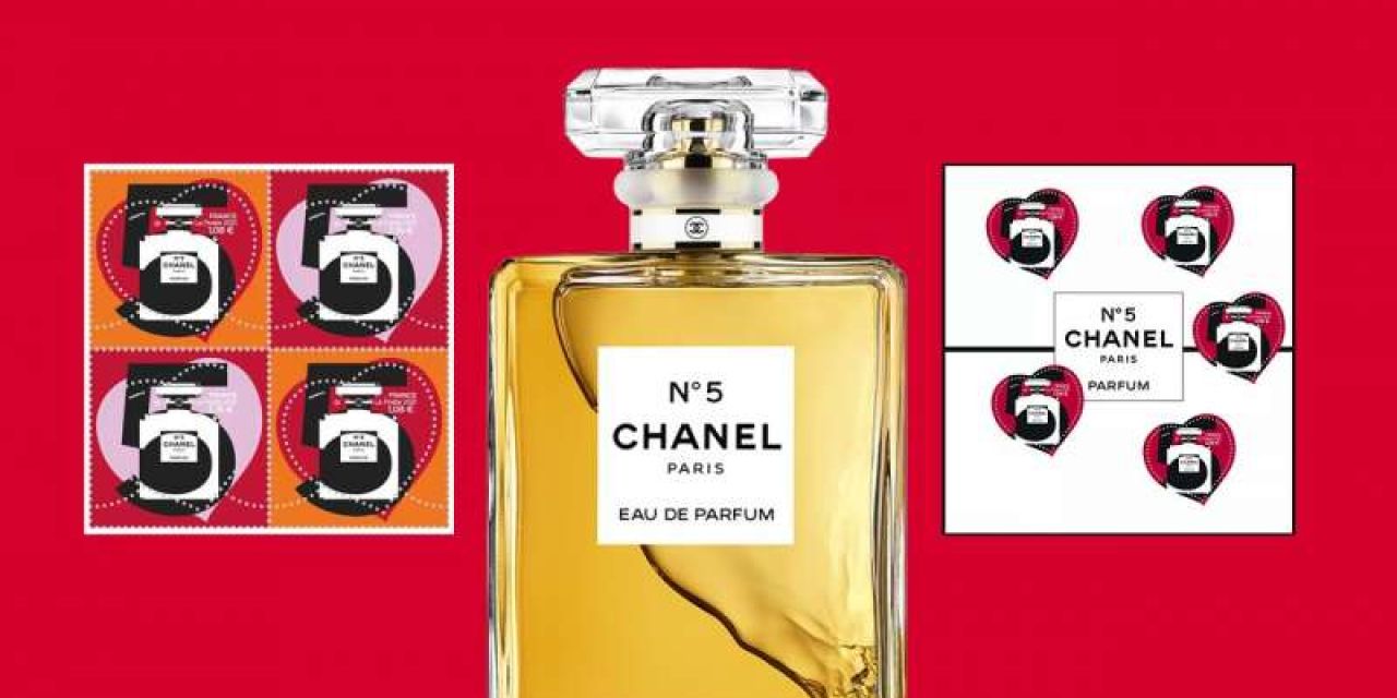 Το Chanel No.5 γίνεται γραμματόσημο