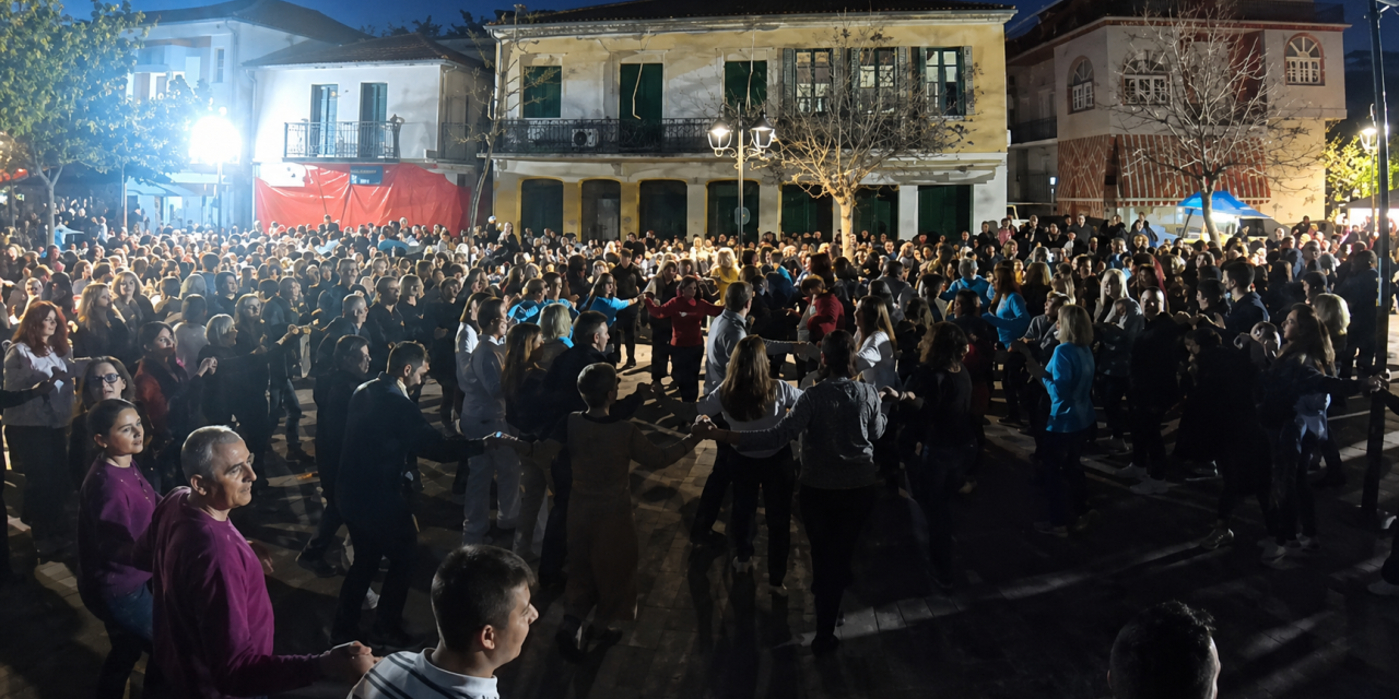 Ο Π.Σ. «ΧΟΡΟΡΙΖΕΣ» παρευρέθηκε στο 3ο Αντάμωμα χορευτικών Συλλόγων στη Βόνιτσα