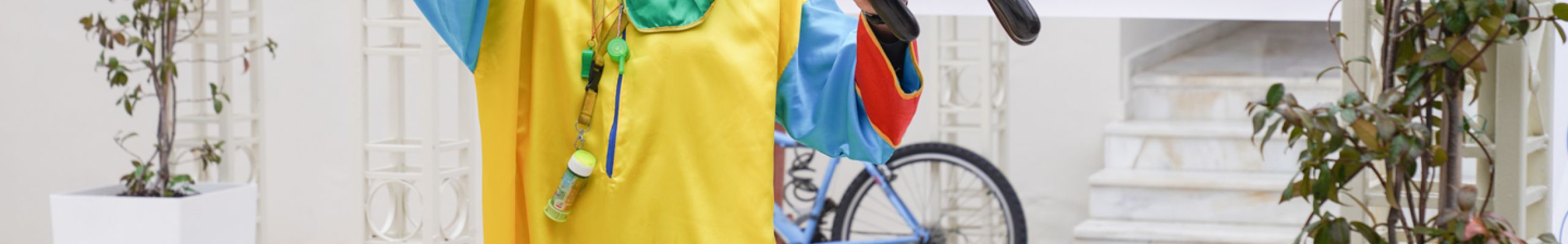 Ο γνωστός κλόουν «Τόλης Πιστόλης» διασκέδασε μικρούς και μεγάλους στο Λιθόστρωτο [05.03.2022]