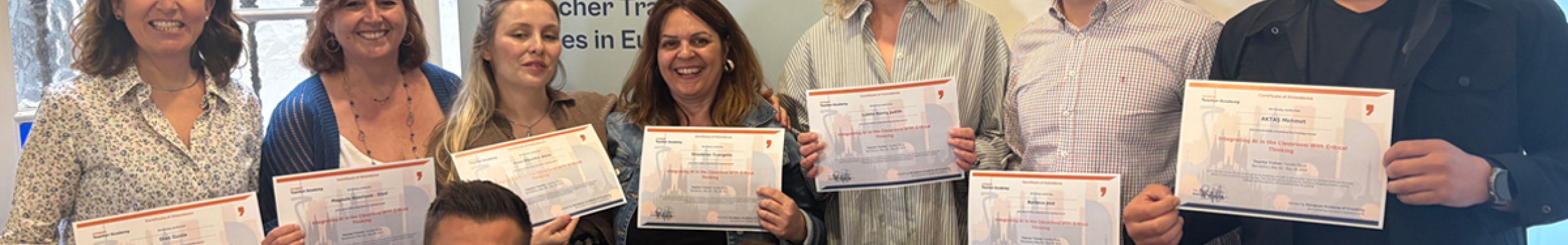 Με επιτυχία ολοκληρώθηκε η επιμόρφωση στελεχών της εκπαίδευσης στη Βαρκελώνη στο πλαίσιο του Erasmus+