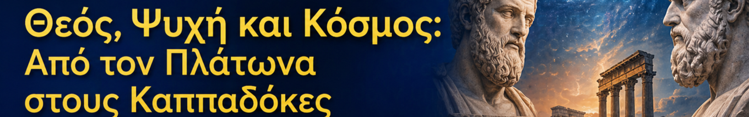 Θεός, Ψυχή και Κόσμος: Από τον Πλάτωνας στους Καππαδόκες – Διαχρονικά φιλοσοφικά ερωτήματα και σύγχρονες προσεγγίσεις