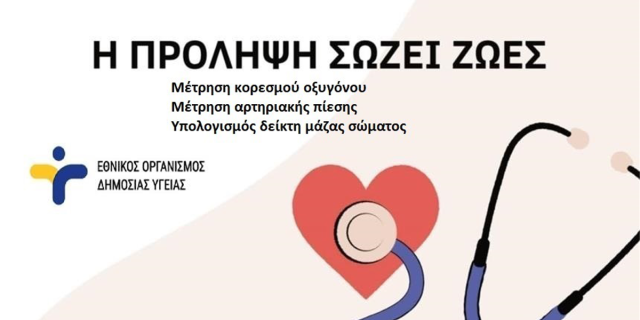 Δράση δωρεάν προληπτικών εξετάσεων 