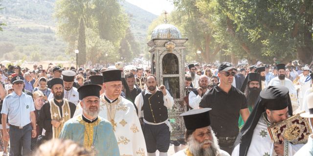 Λιτανεία του Ιερού σκηνώματος του Αγίου Γερασίμου [16.08.2024]