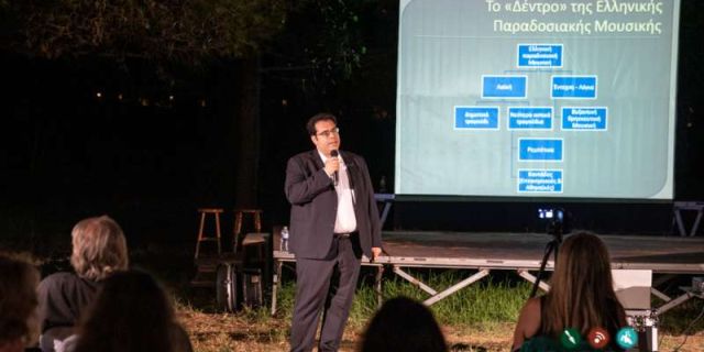Ολοκληρώθηκε η διάλεξη με θέμα «Επτανησιακή & Αθηναϊκή καντάδα» του Σπύρου Καραβιώτη