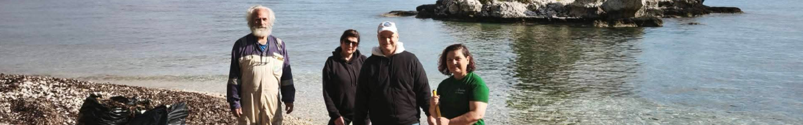 Οι εθελοντές του “Πρόνησου” έκαναν πεντακάθαρο τον Πόρο Κεφαλονιάς