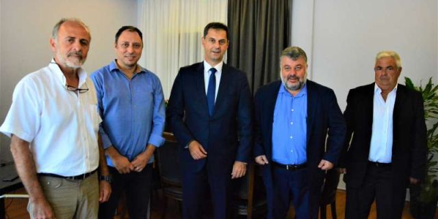 Επίσκεψη Υπουργού Τουρισμού στο Δήμαρχο Αργοστολίου