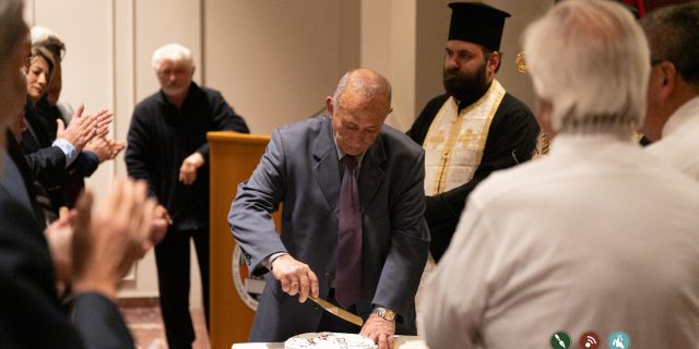 Κοπή Πρωτοχρονιάτικης πίτας του Συλλόγου Ναυτικών Κεφαλονιάς «Νίκος Καββαδίας»[14.01.2023]