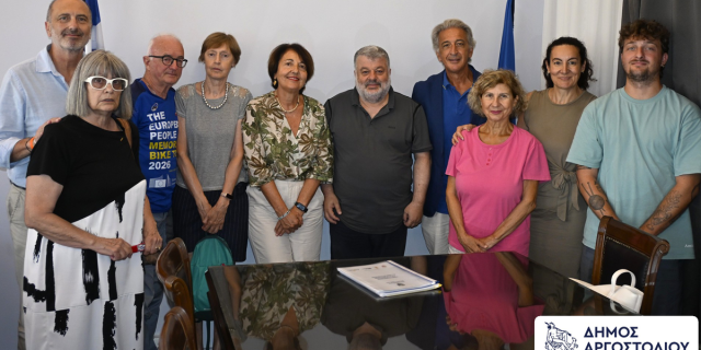 Ιταλική αντιπροσωπεία στο Αργοστόλι για τη διατήρηση της ιστορικής μνήμης