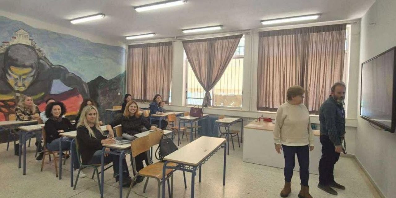 Επιμόρφωση εκπαιδευτικών στο ΓΕΛ Πάστρας στο πλαίσιο του προγράμματος Erasmus+