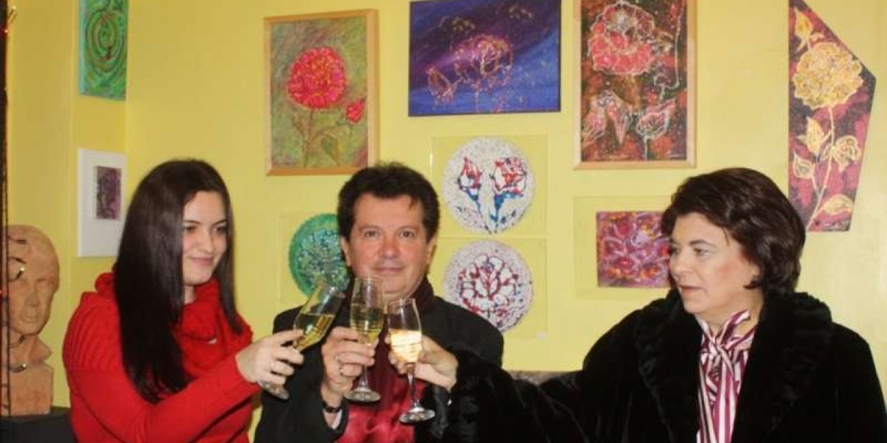 Η Εικαστική Βασιλόπιτα του 2020 στο Art Studio Est-La Chambre του Κώστα Ευαγγελάτου