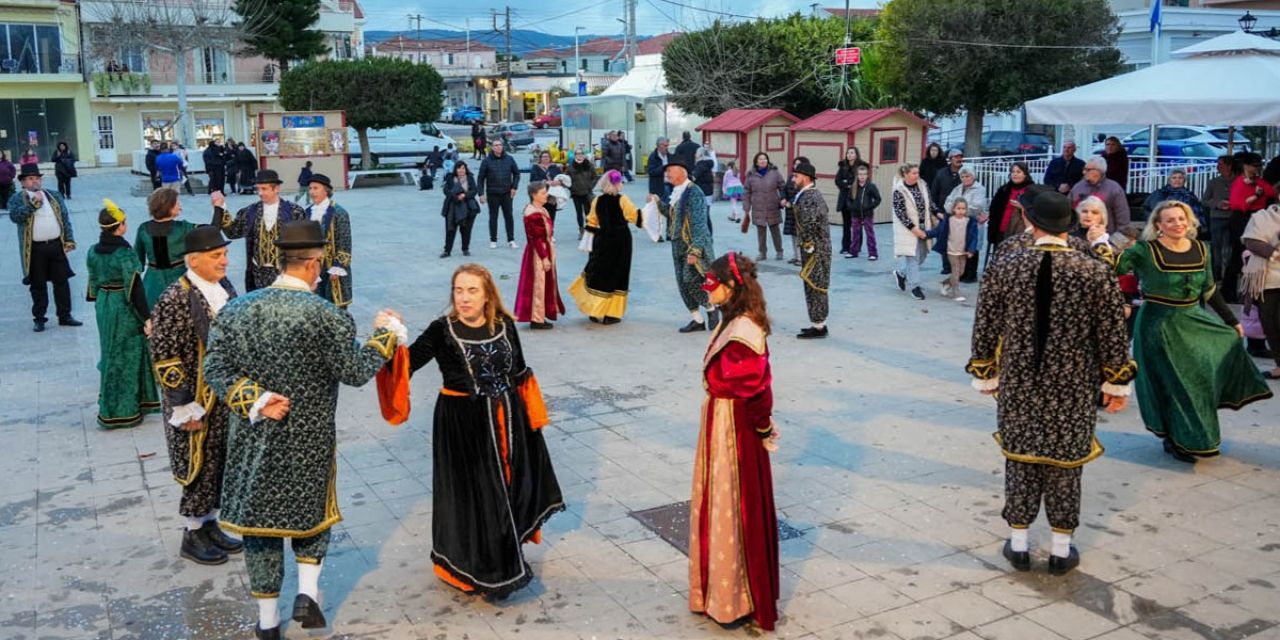 Ληξουριώτικο Καρναβάλι 2026: Μουσική, χοροί και καντάδες πλημμύρισαν την πλατεία [19.02.2026]