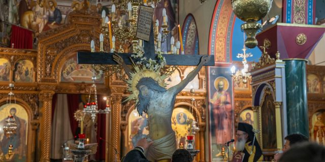 Ιερά Μητρόπολη Κεφαλληνίας: «Σήμερον Κρεμάται επί Ξύλου» [09.04.2025]