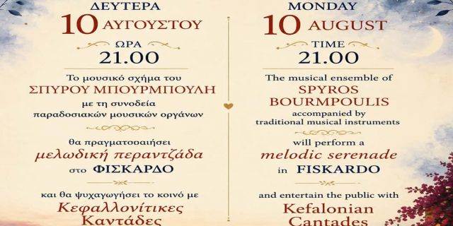 Μελωδική Περαντζάδα στο Φισκάρδο