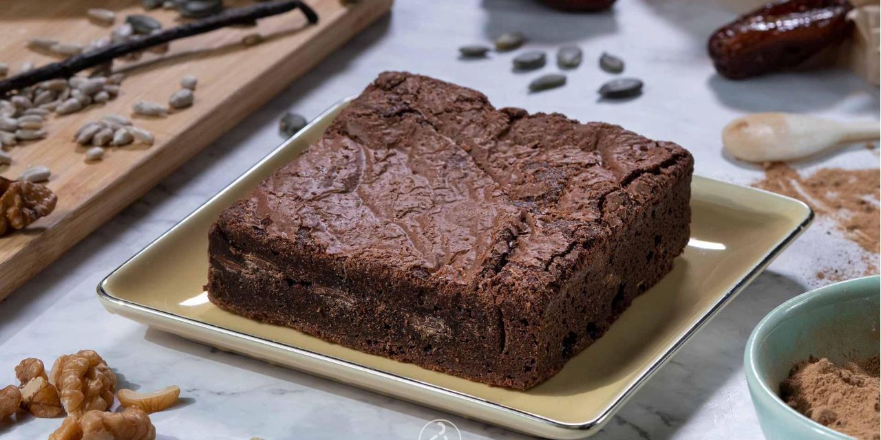 Συνταγή για brownies χωρίς ζάχαρη και χωρίς αλεύρι