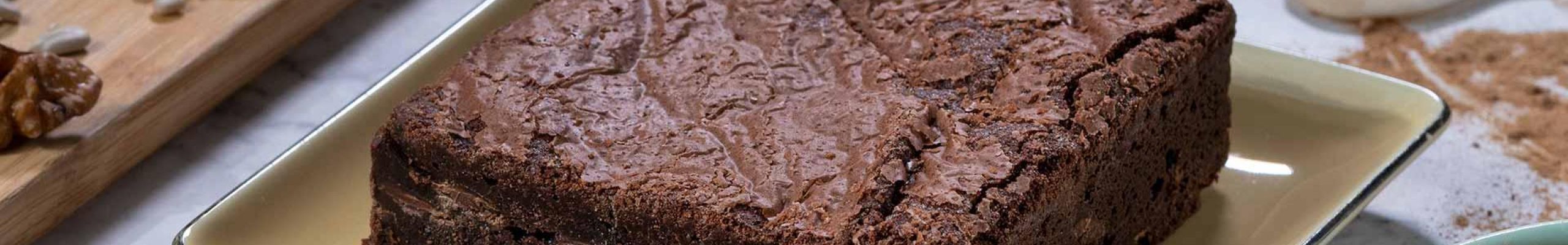 Συνταγή για brownies χωρίς ζάχαρη και χωρίς αλεύρι