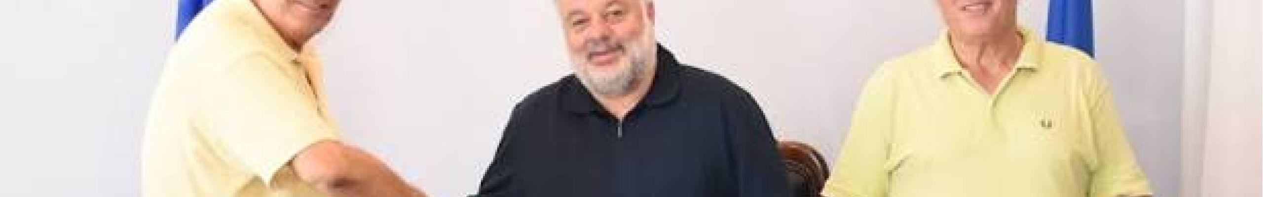 Εθιμοτυπική επίσκεψη νέου προέδρου της ΕΠΣΚΙ, στον Δήμαρχο Αργοστολίου