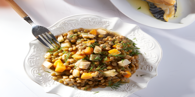 Φακές με χειμωνιάτικα λαχανικά, γιαχνί