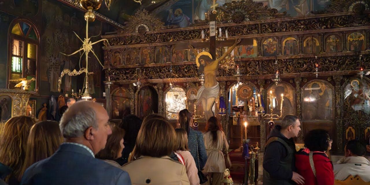 Ι.Ν. Αγίου Σπυρίδωνος Αργοστολίου: «Σήμερον Κρεμάται επί Ξύλου» [09.04.2026]