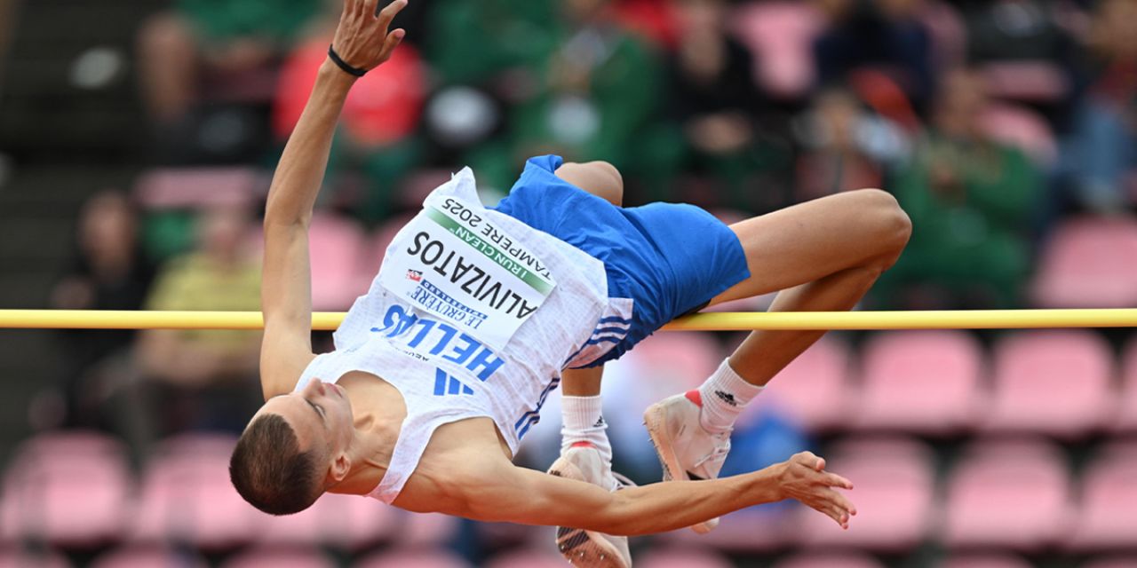 Χάρης Αλιβιζάτος: European Youth Olympic Festival High Jump Champion