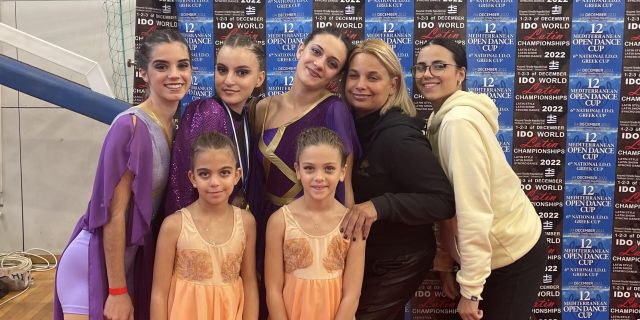Τρία χρυσά μετάλλια για την σχολή χορού «Ελισάβετ Λιβιεράτου» στον διαγωνισμό “Med cup Hellas”