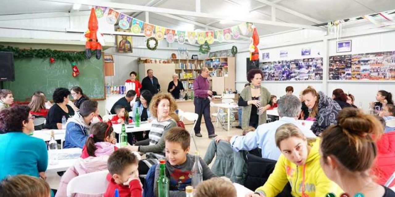 Ένα υπέροχο εορταστικό καλλιτεχνικό εργαστήρι στα Μαντζαβινάτα