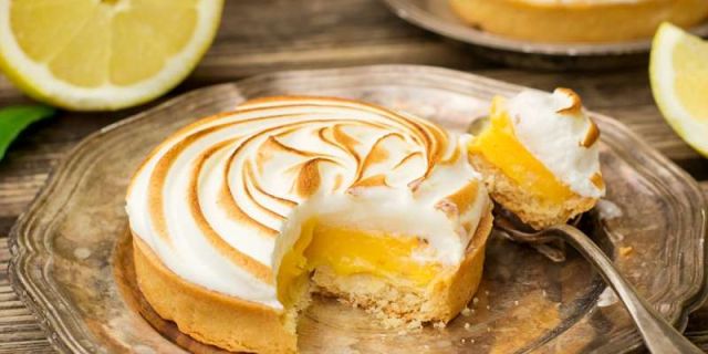 Συνταγή για ατομική lemon pie