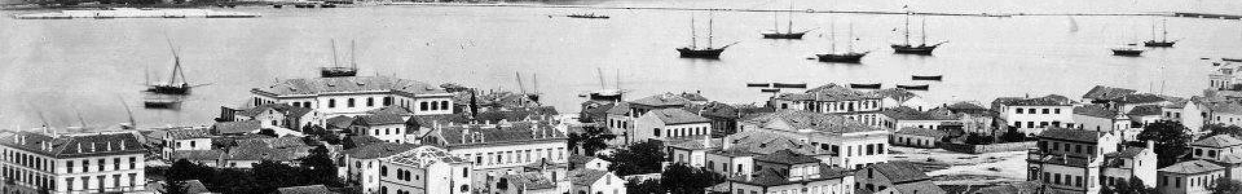 Πανοραμική εικόνα από το προσεισμικό Αργοστόλι