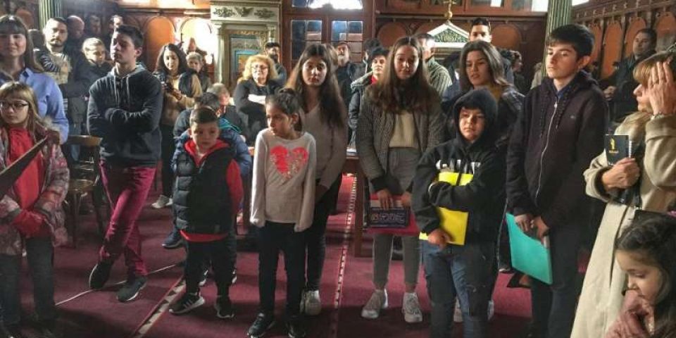 Ο Πολιτιστικός Σύλλογος Αγκώνα έκοψε την πρωτοχρονιάτικη πίτα του
