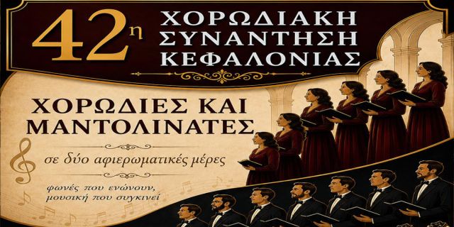 42η Χορωδιακή Συνάντηση Κεφαλονιάς