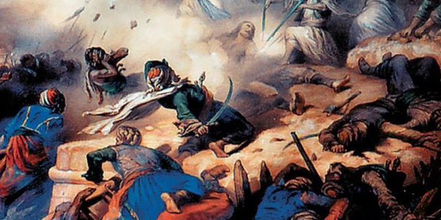 Ο Αλμυρός Σταυρός της Λευτεριάς που Ύψωσε την Ηρωική Έξοδο του Μεσολογγίου 1822-1826