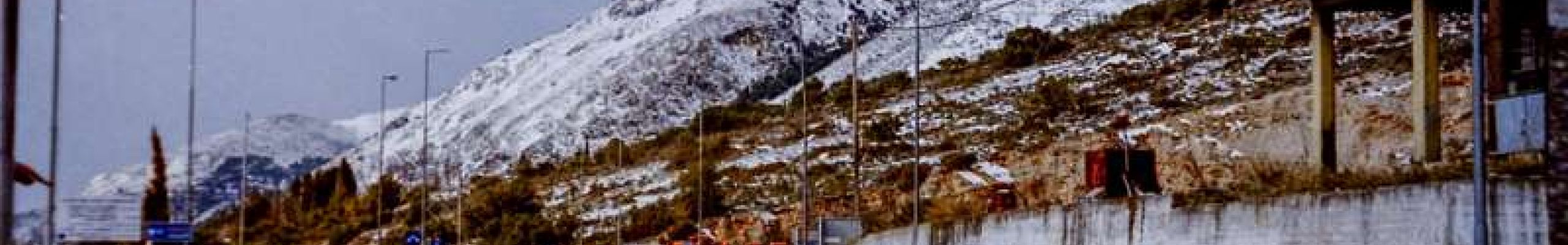 Φωτογραφίες με τη χιονισμένη Κεφαλονιά το 2006!