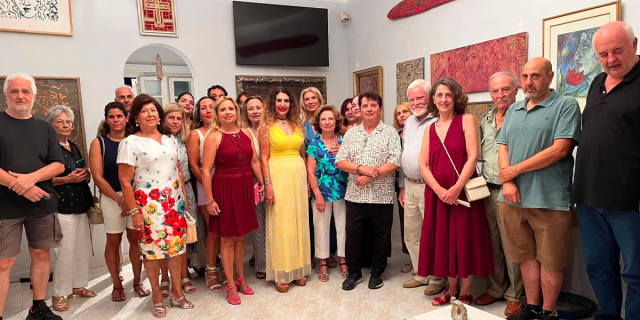 Πραγματοποιήθηκαν τα εγκαίνια της έκθεσης «Μορφοπλαστικές Αναπλάσεις» του Κώστα Ευαγγελάτου