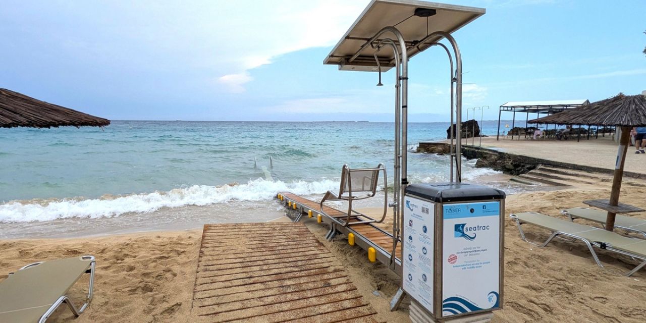 Σε πλήρη λειτουργία το σύστημα αυτόνομης πρόσβασης SeaTrack στην παραλία του Πλατύ Γιαλού
