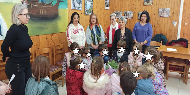 Επίσκεψη παιδικού σταθμού « ΑΡΓΩ » στο ΚΑΠΗ Αργοστολίου.