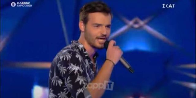 O κεφαλονίτης Κώστας Βικάτος στο VOICE
