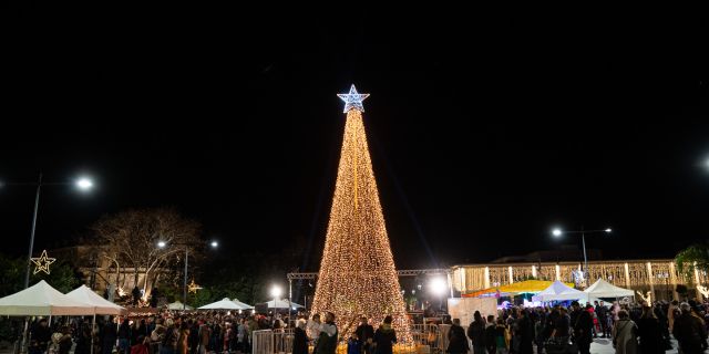 Άναμμα του Χριστουγεννιάτικου Δέντρου στο Αργοστόλι [08.12.2023]