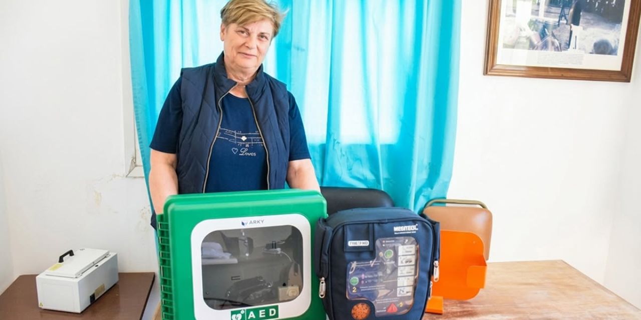 Δωρεά απινιδωτή στην Κοινότητα Σβορωνάτων
