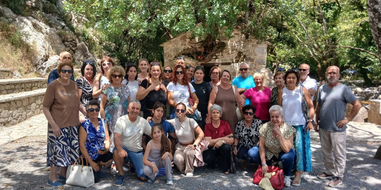 Με επιτυχία η προσκυνηματική εκδρομή του Συλλόγου Φωκάτων στην Αγία Θεοδώρα στα Βάστα Αρκαδίας
