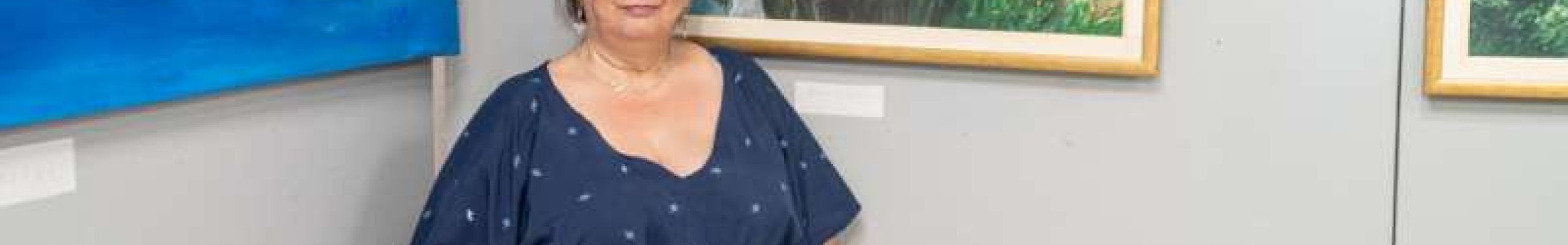 Εγκαίνια έκθεσης Ζωγραφικής και Ψηφιδωτού της Ευαγγελίας Παπαναστασάτου [03.08.2021]